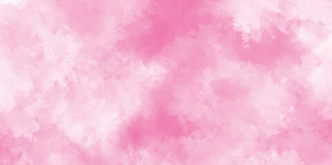 Abstract grunge pink shiny texture background. polished and empty smooth Watercolor background texture soft pink, pink ink effect pink watercolor background.	