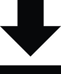 Download icon, download sign, Download app icon, Save button,  Download file