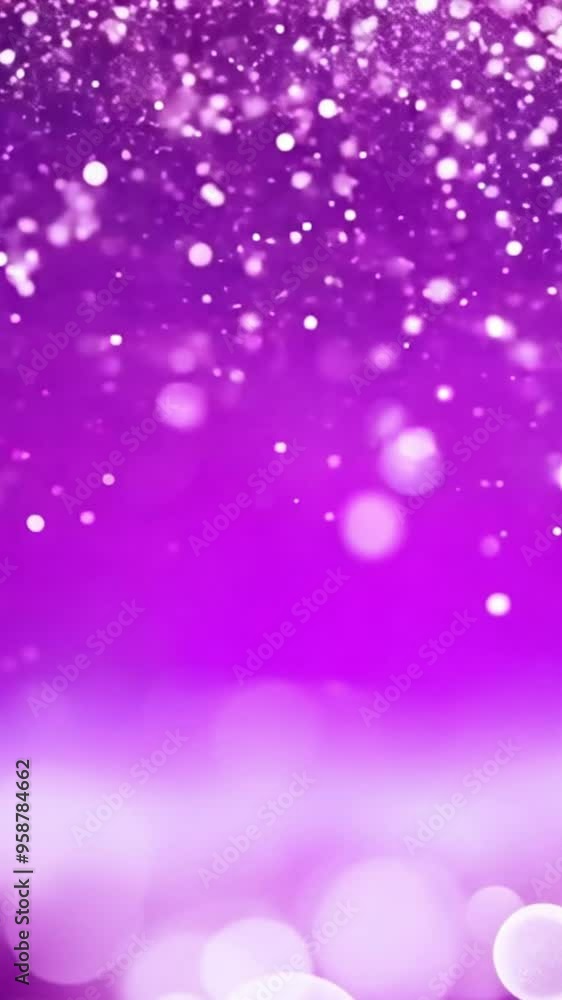 Poster abstract pink background with bokeh lights.