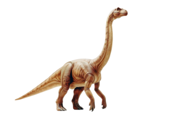 Brachiosaurus standing tall with long neck and massive body