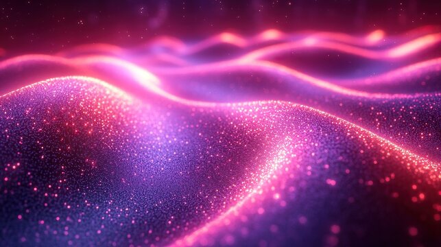 abstract neon backgroun of twiste glowing lines neurolink metaphor connection concept fantastic wallpaper