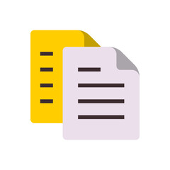 copy icon design vector template