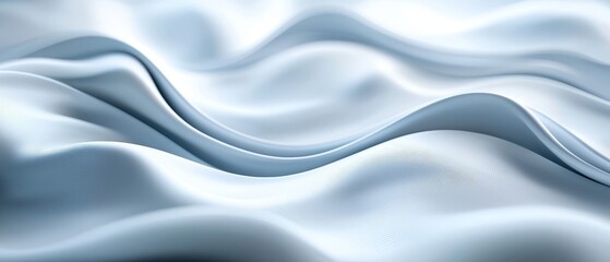 Obraz premium Polygonic wave patterns, advanced rendering techniques, creative sight, 3D illustration