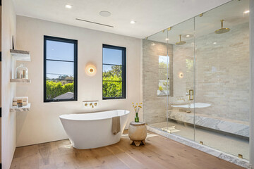 modern bathroom interior