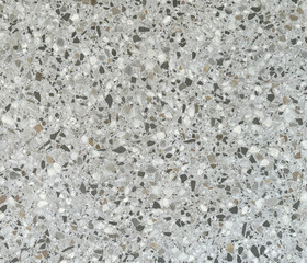 Colorful light terrazzo granite tiles texture. Terrazzo is increasingly being used in contemporary edgy and stylish interior as wall or floor finishing.