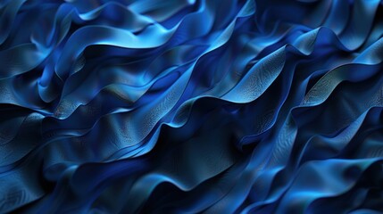 Fototapeta premium Technology Wave Of Light Flashy Deep Blue Colors Trend Abstract Background,Technology Fractal Lightwaves Vibrant Light Turquoise Colors Trend Abstract,abstract bacground blue waves