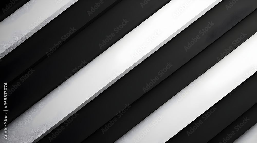 Aufkleber minimalist geometric diagonal stripe zigzag pattern on clean white background