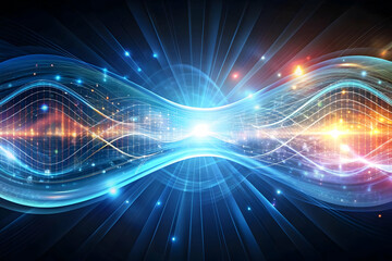 AI Powered Customer Experience: Innovative Digital Art Illustrating Personalization and Efficiency in Customer Service