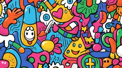 Vibrant Doodles Promoting Comprehensive Health Literacy for All Audiences