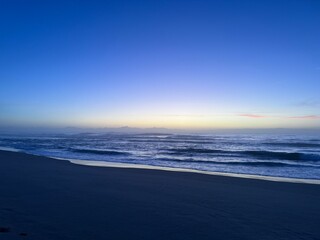 Obraz premium sun rise on the beach