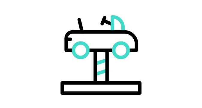 illustration of a mouse with cable