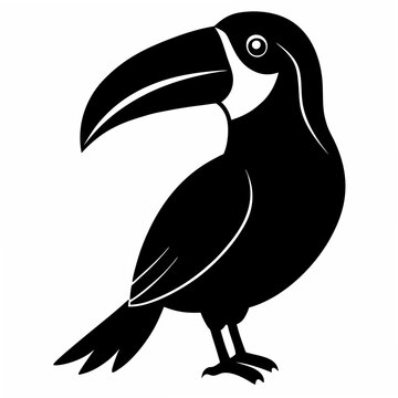 recommend clip art: Toucan Black silhouette