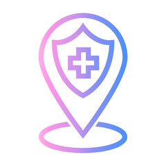 Fototapeta premium hospital location