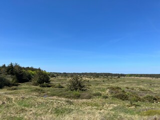 landscape with sky and clouds