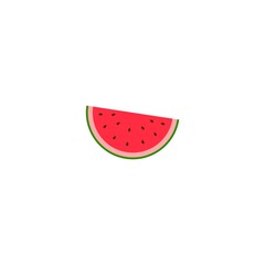 Fruits watermelon icon isolated on white background