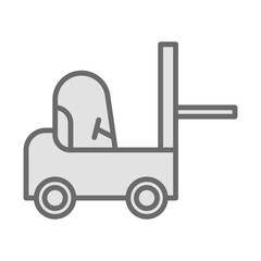 Forklift icon design