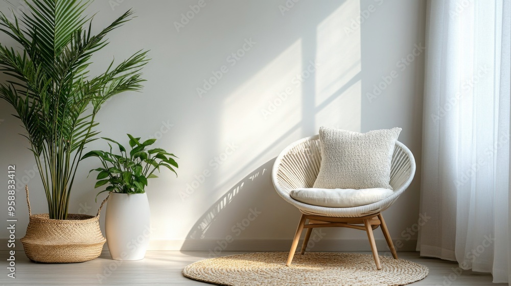 Sticker Sunny Minimalist Interior