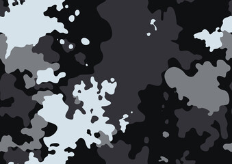 
gray camouflage background, repeat texture, classic textile pattern