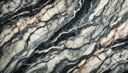 Fototapeta premium Bold Marble Stone Texture with Striking Veins