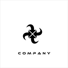 Elegant and minimalist abstract logo design