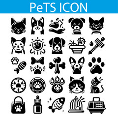 Fototapeta premium Diet icons sheet vector illustration.