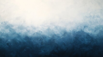Fototapeta premium A smooth cloudy texture with deep blue shadows fading into white