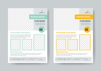Products Interior Flyer Design