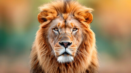 Fototapeta premium Design Isolated Portrait Safari Animal African Sav