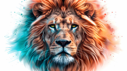 Fototapeta premium Design Isolated Portrait Safari Animal African