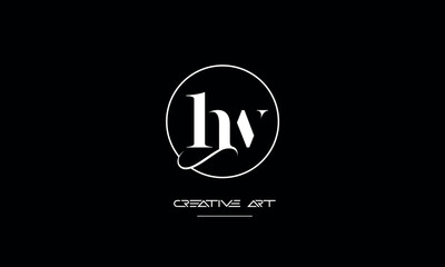 HV, VH, H, V abstract letters logo monogram