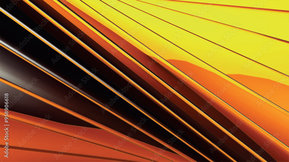 Poster abstract diagonal 3d texture with lines and glitter. abstract background, gradient background. illus