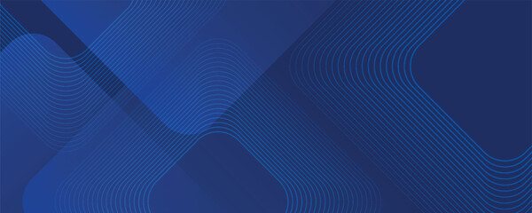 Abstract blue background. Modern simple blue geometric design. Minimal shapes.