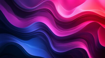 Naklejka premium Abstract Colorful Wavy Background