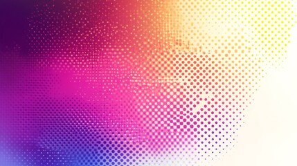 Colorful Halftone Dot Abstract Background