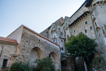 Hrad Pernstejn, Czech Republic -August 20 2024: Castle in the South Morav Region