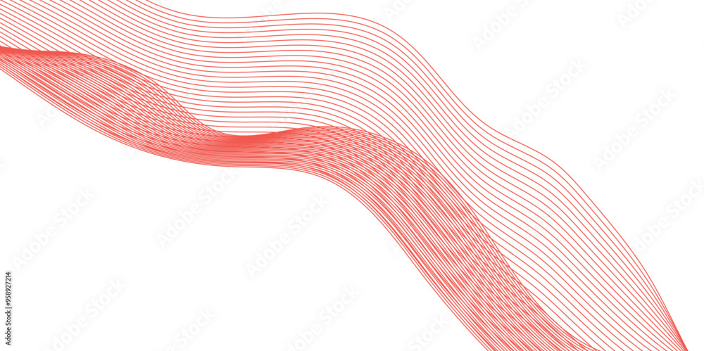 Poster abstract background with waves for banner. web banner size. abstract wave element for design. elemen