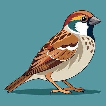 recommend clip art: Download Sparrow Bird Silhouette Vector Art And Illustration White Backrund Svg File For Design.