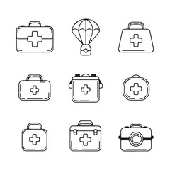 Minimalist Icon Design Collection for Digital Interfaces