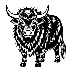 Download Yak Vector Art And Illustration Svg File For Design.