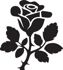 Rose flower vector image