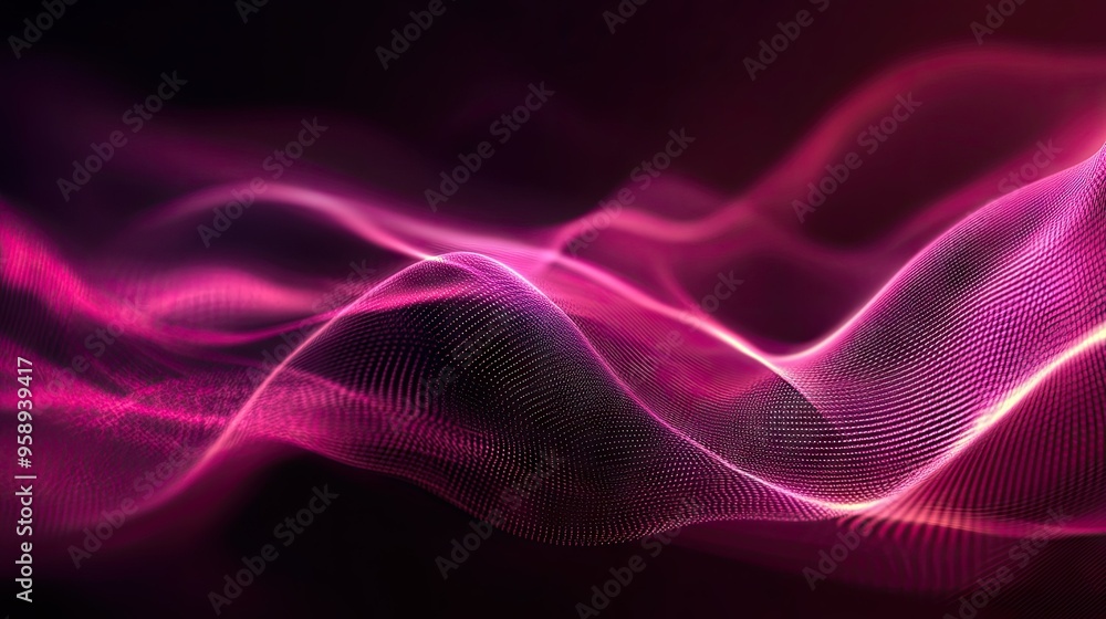 Poster elegant abstract wave background featuring flowing lines and dynamic patterns, creating a modern and