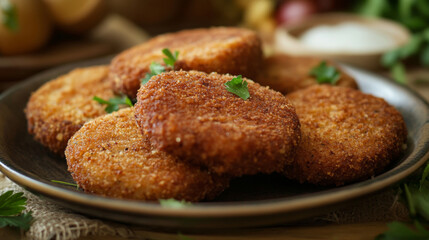 The national cuisine of Brazil: Cutlets "Brazilian" 