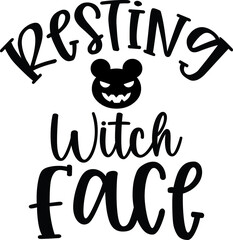 resting witch face