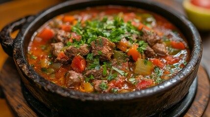 The national cuisine of Brazil: Sarapaten.