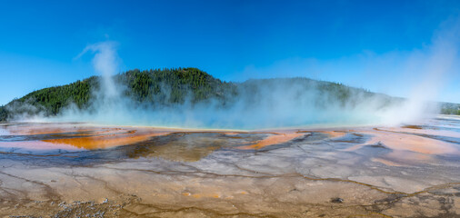 Grand Prismatic at Yellowstone National Park