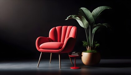Fototapeta premium Modern cozy living room and background interior design, modern home