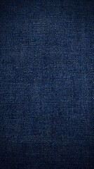 Elegant Navy Blue Woven Fabric Texture for Sophisticated Designs