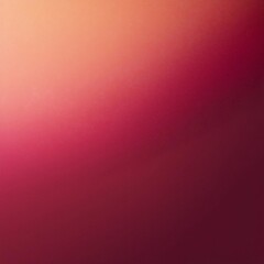 Grainy Gradient Background Moving from Deep Burgundy to Soft Peach