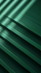 Obraz premium Eco-Friendly Green Diagonal Stripe Pattern Background for Natural Product Presentations
