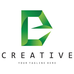 creative letter e logo design, for brand, startup, business, company, identity, application, vector